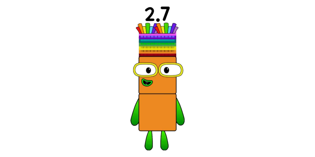 Numberblocks 2.7 blocks by JulianErber on DeviantArt