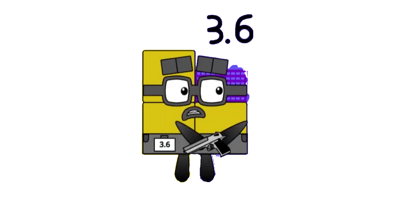 Numberblocks 3.6 blocks by JulianErber on DeviantArt