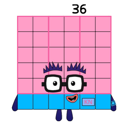 Numberblocks 36 by JulianErber on DeviantArt