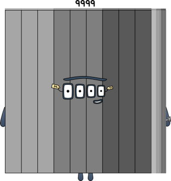 Numberblocks 9999K blocks (99 x 101) by JulianErber on DeviantArt