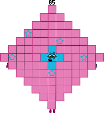 Numberblocks 85 blocks by JulianErber on DeviantArt