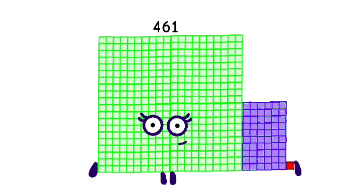 Numberblocks 461 blocks by JulianErber on DeviantArt