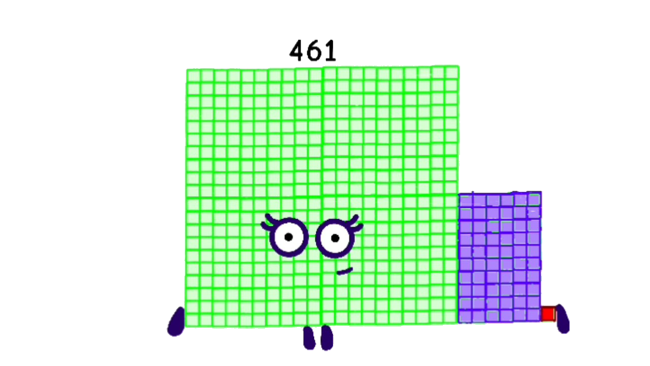 Numberblocks 461 blocks by JulianErber on DeviantArt