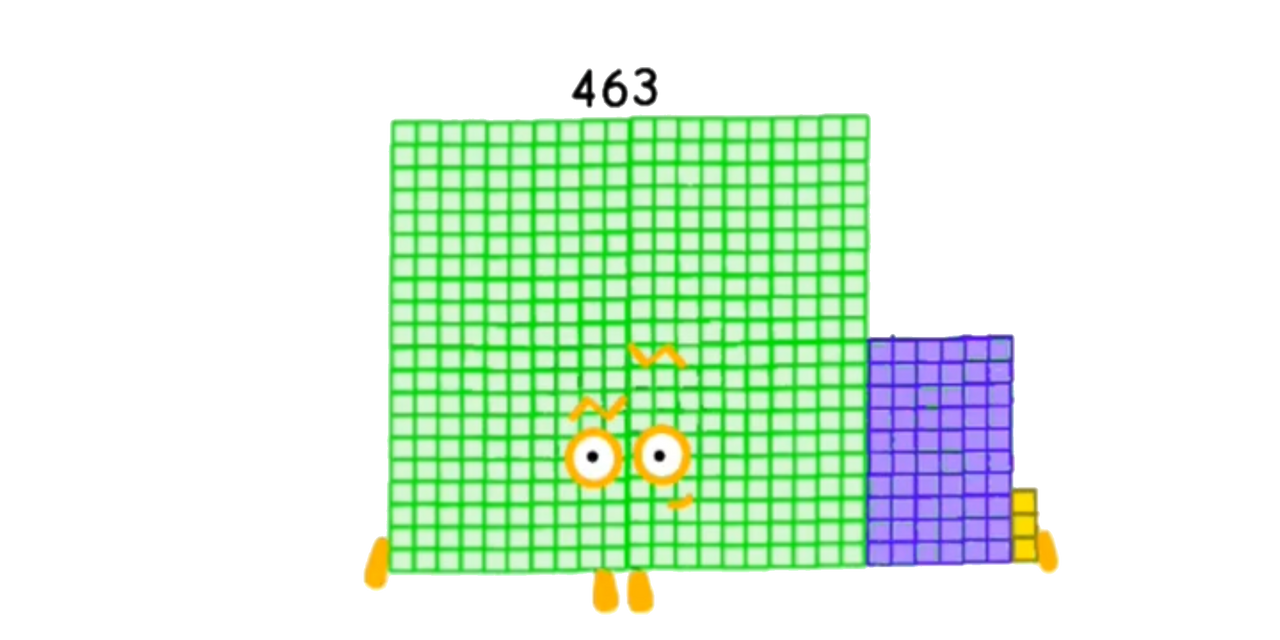Numberblocks 252 Numberblocks 463 blocks by JulianErber on DeviantArt