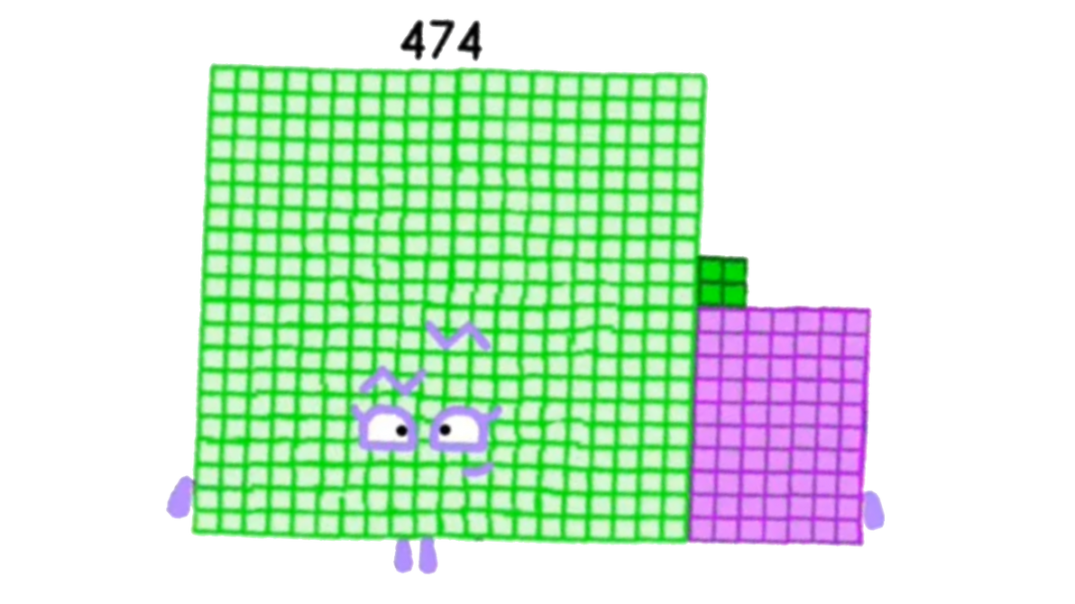 Numberblocks 474 blocks by JulianErber on DeviantArt