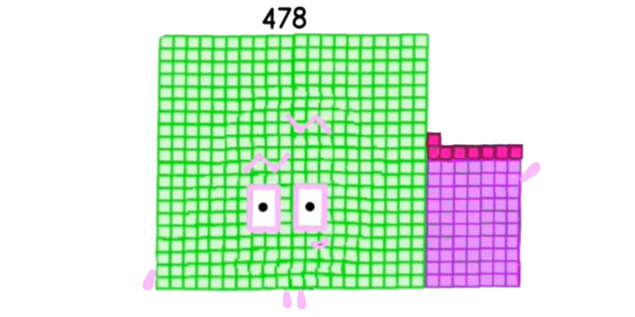 Numberblocks 478 blocks by JulianErber on DeviantArt