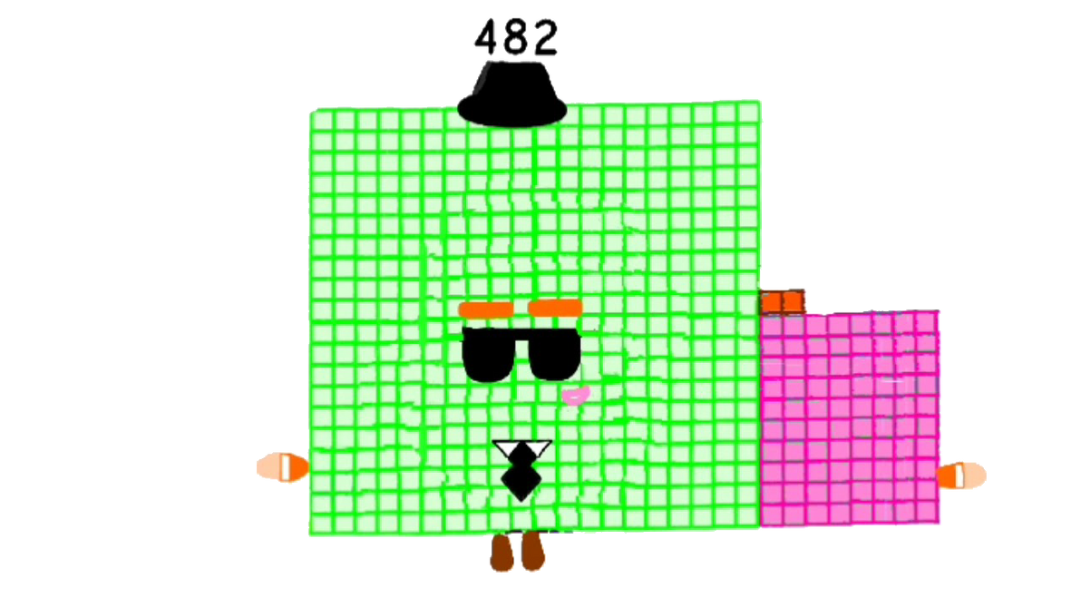 Numberblocks 482 blocks by JulianErber on DeviantArt