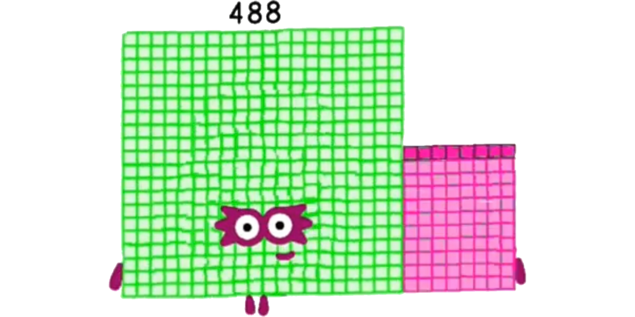 Numberblocks 488 blocks by JulianErber on DeviantArt