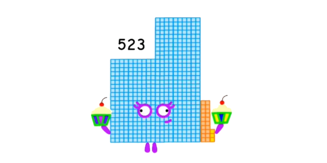 Numberblocks 523 blocks by JulianErber on DeviantArt
