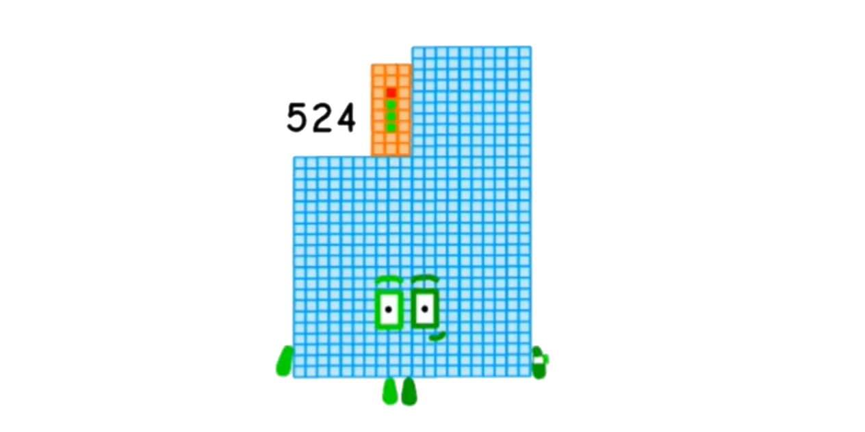 Numberblocks 252 Numberblocks 524 blocks by JulianErber on DeviantArt