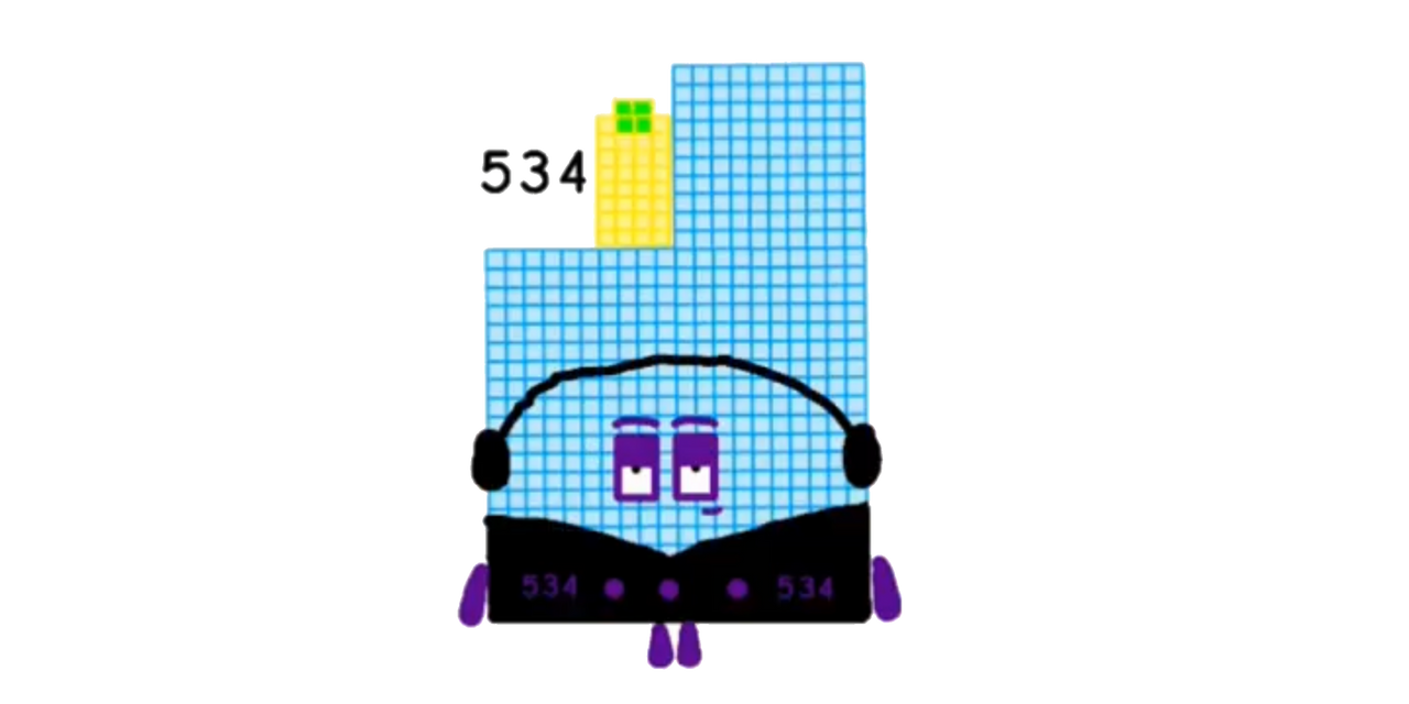 534 Numberblocks 534 blocks by JulianErber on DeviantArt