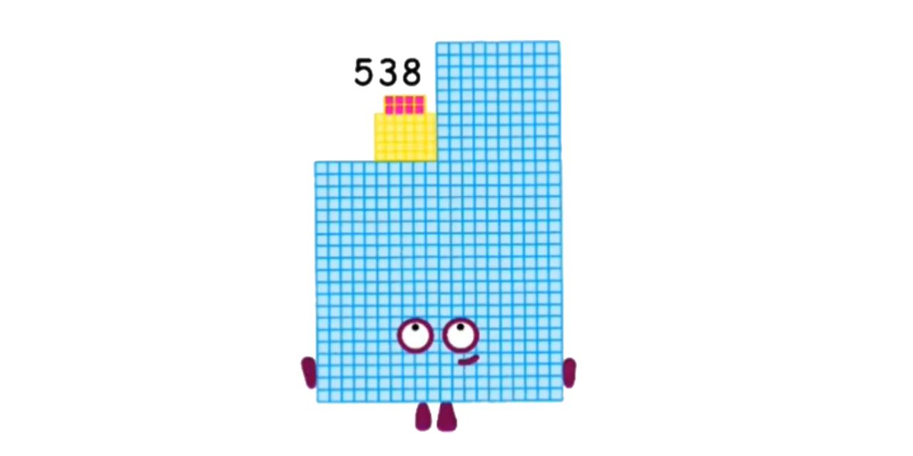 Numberblocks 538 blocks by JulianErber on DeviantArt