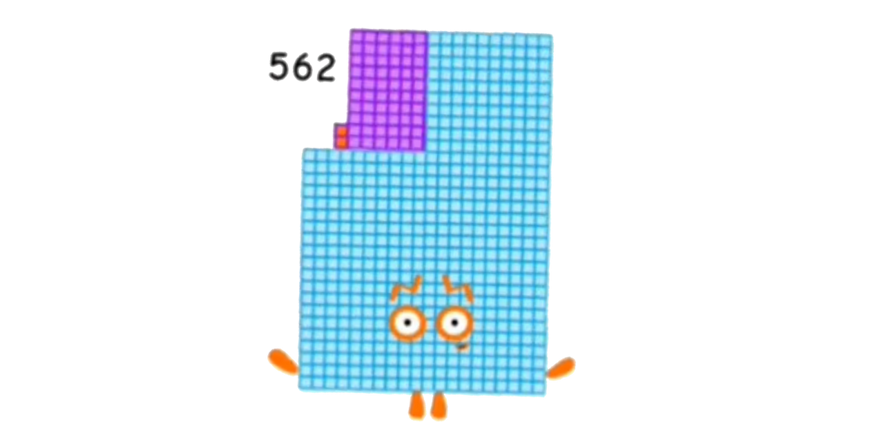 Numberblocks 252 Numberblocks 562 blocks by JulianErber on DeviantArt