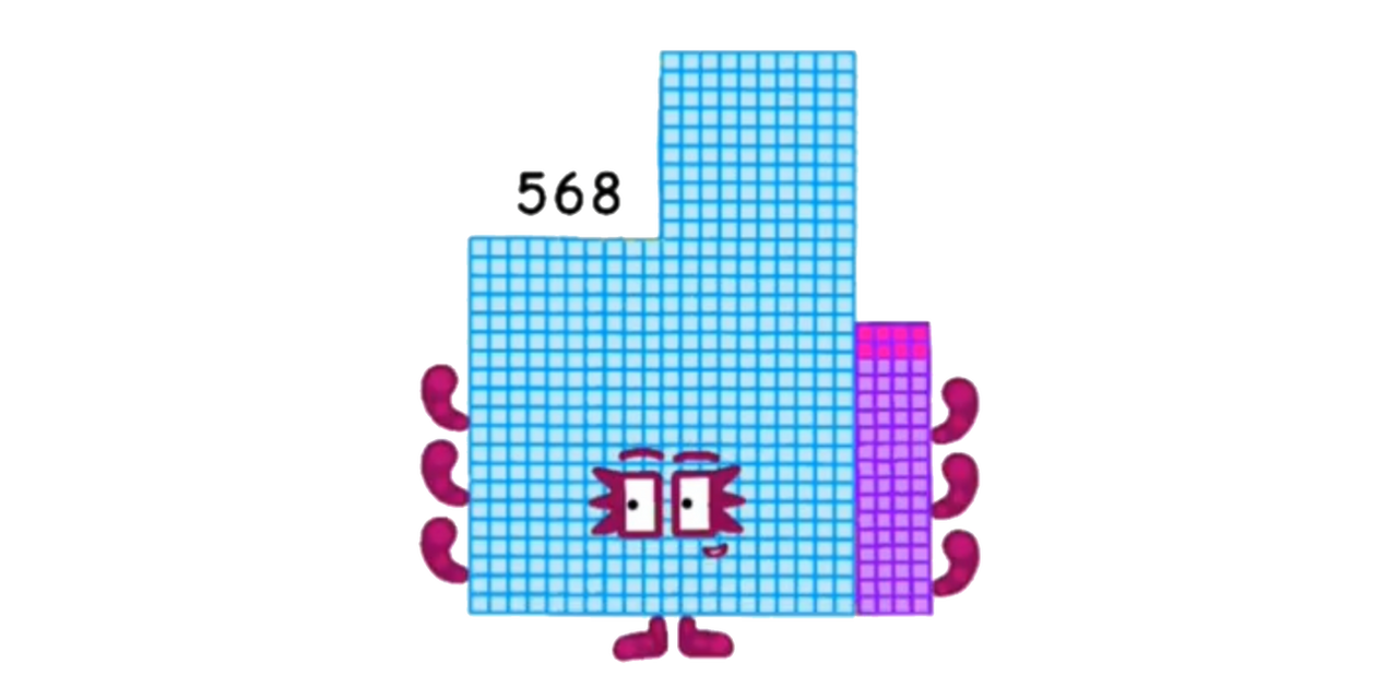 Numberblocks 568 blocks by JulianErber on DeviantArt