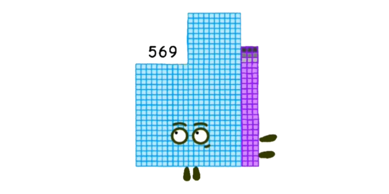 Number Blocks 589 Numberblocks 569 blocks by JulianErber on DeviantArt