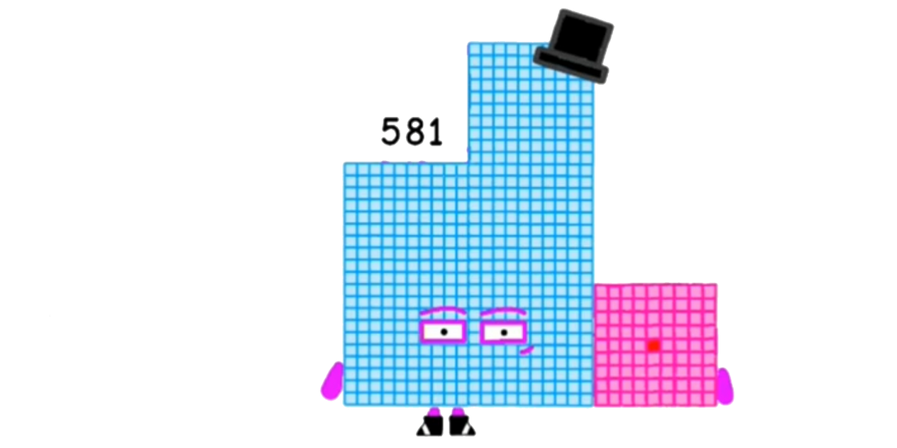 Numberblocks 581 blocks by JulianErber on DeviantArt