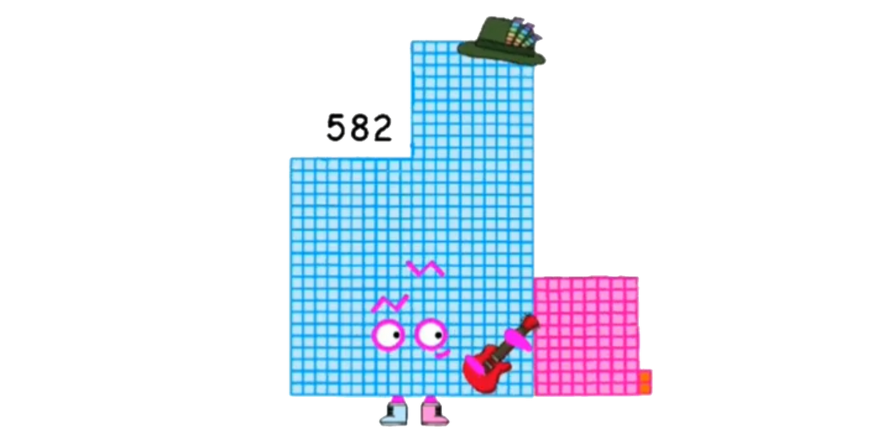 Numberblocks 582 blocks by JulianErber on DeviantArt