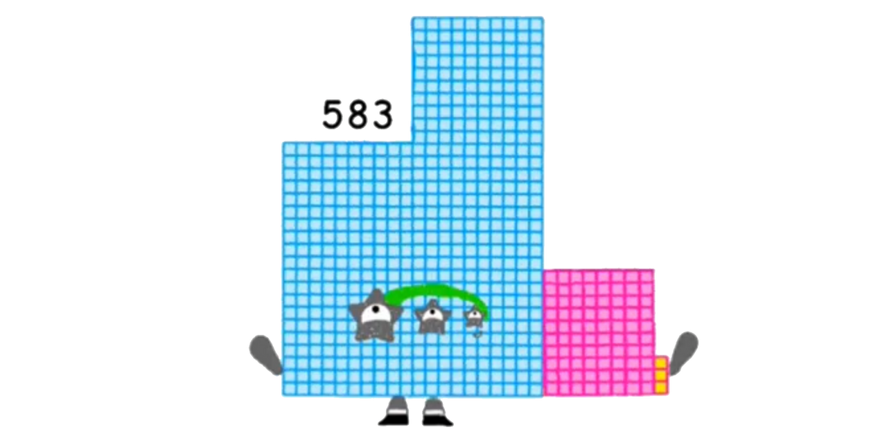 Numberblocks 583 blocks by JulianErber on DeviantArt