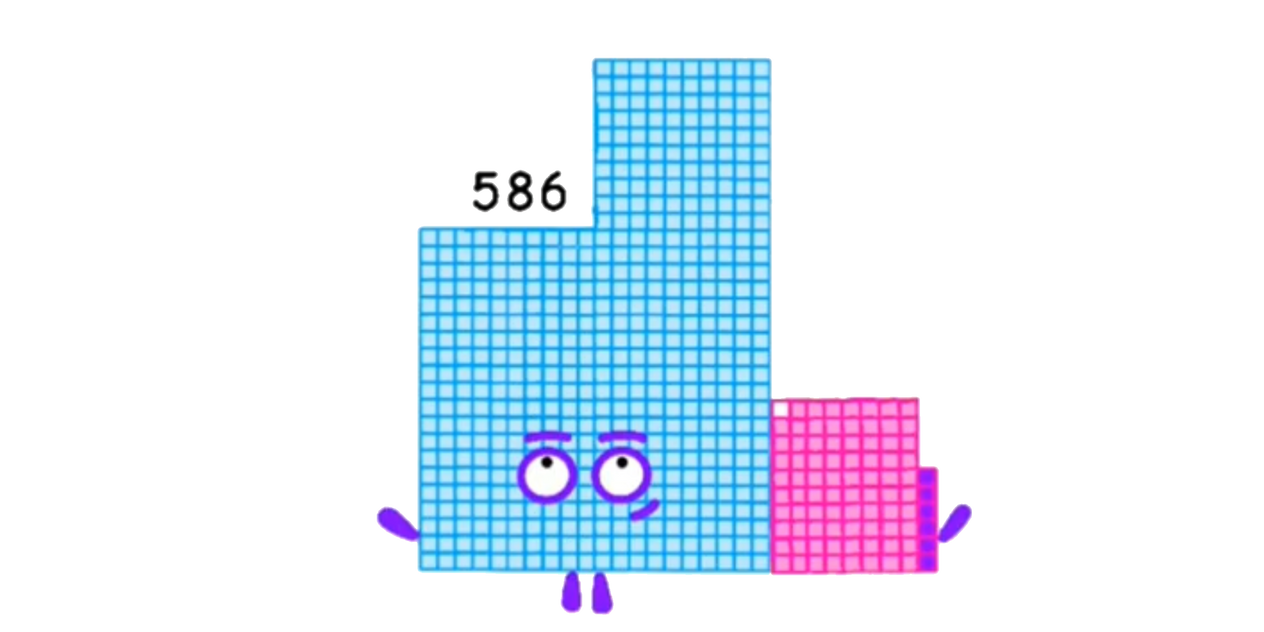 Numberblocks 586 blocks by JulianErber on DeviantArt