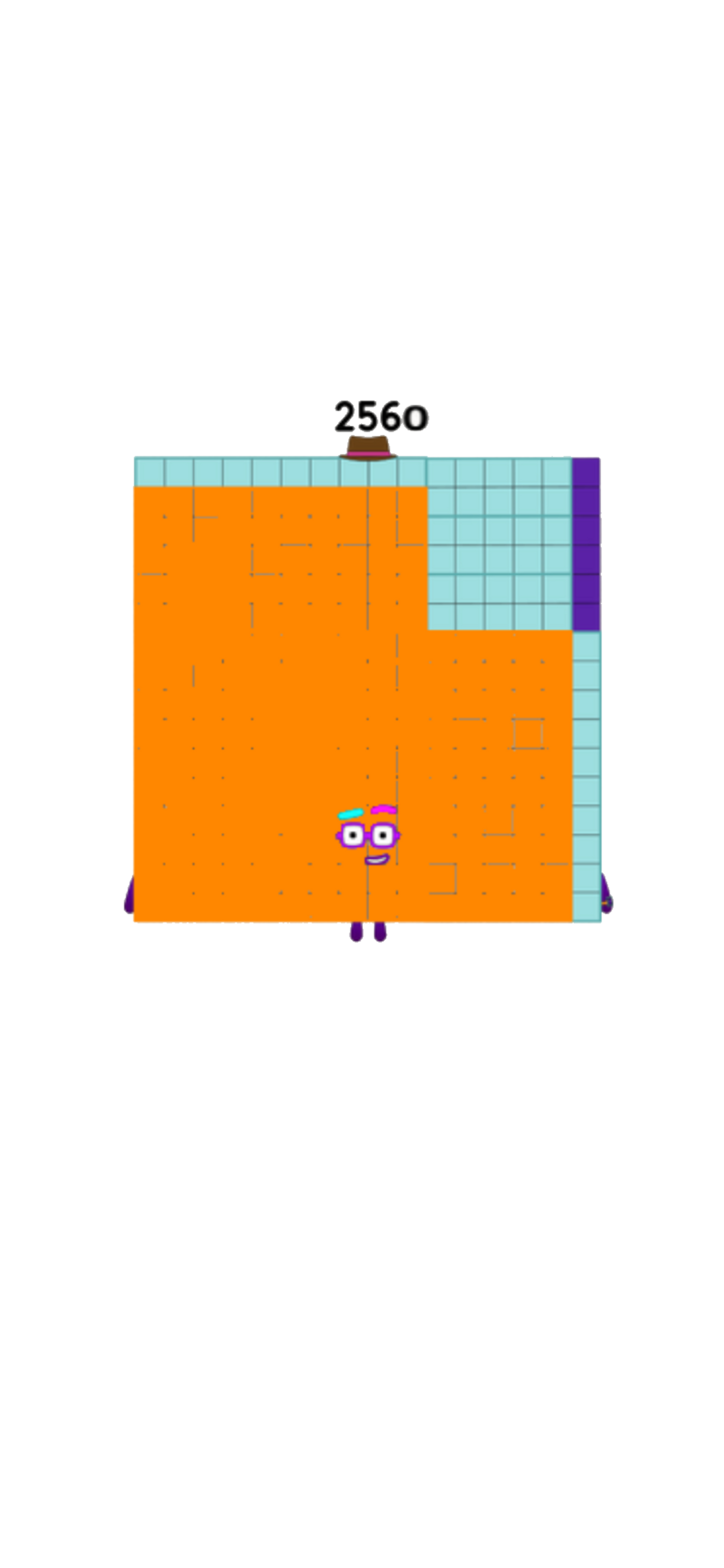 Numberblocks 2560K blocks by JulianErber on DeviantArt