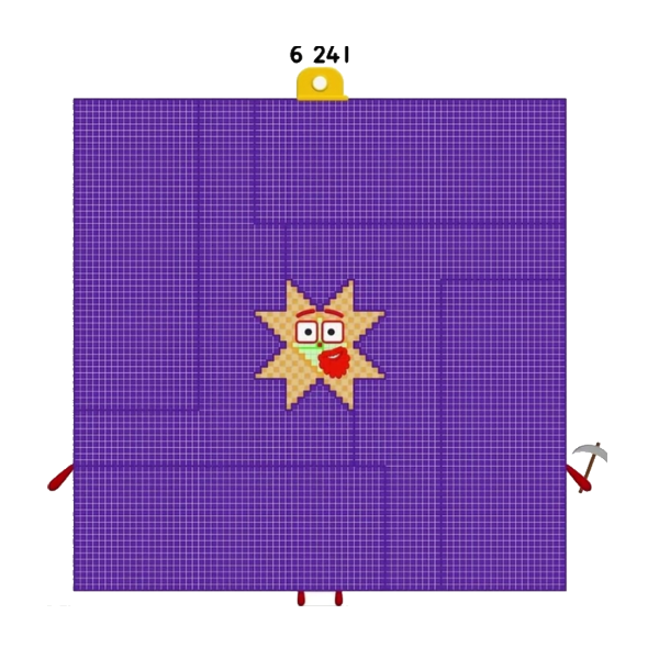 Numberblocks 252 Numberblocks 6241K blocks by JulianErber on DeviantArt