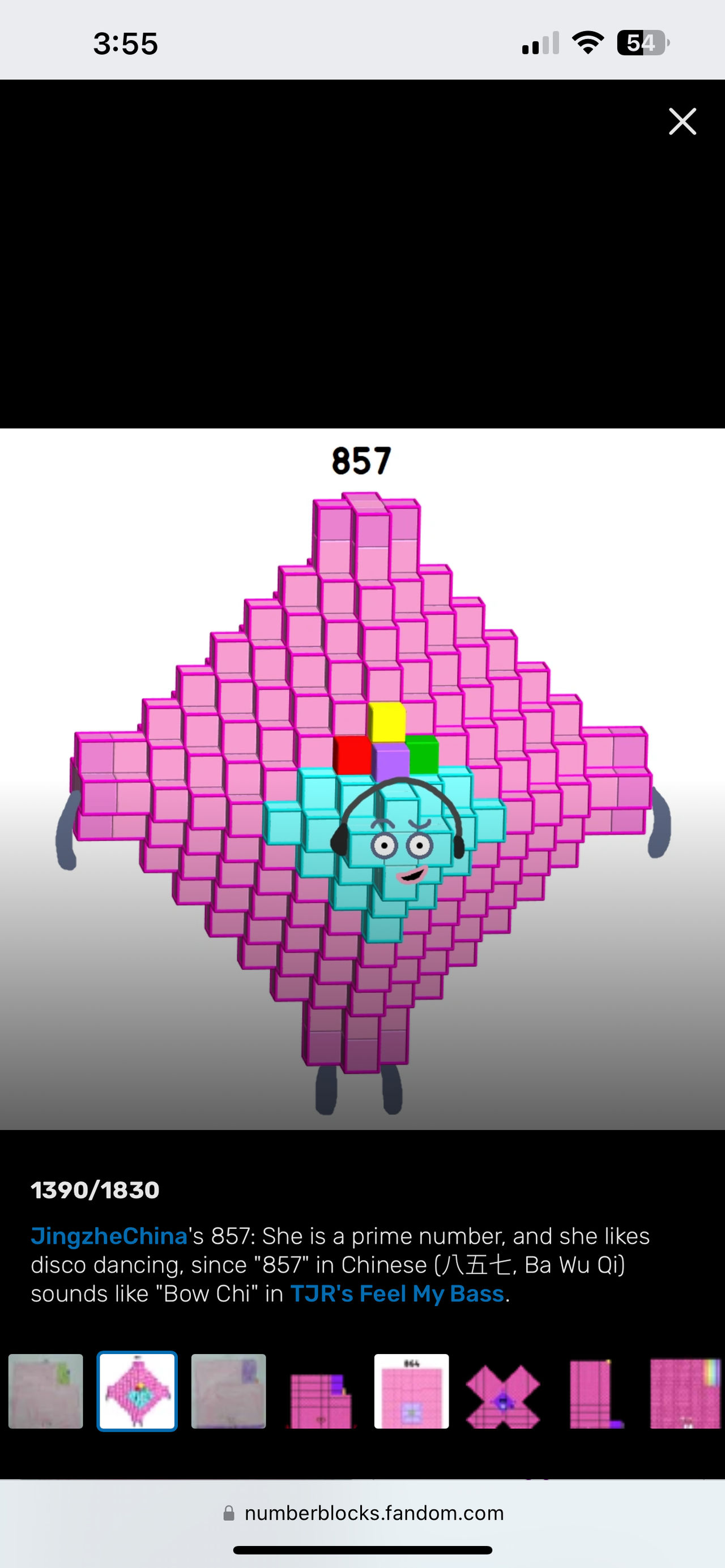 Numberblocks 252 Numberblocks 857 blocks by JulianErber on DeviantArt