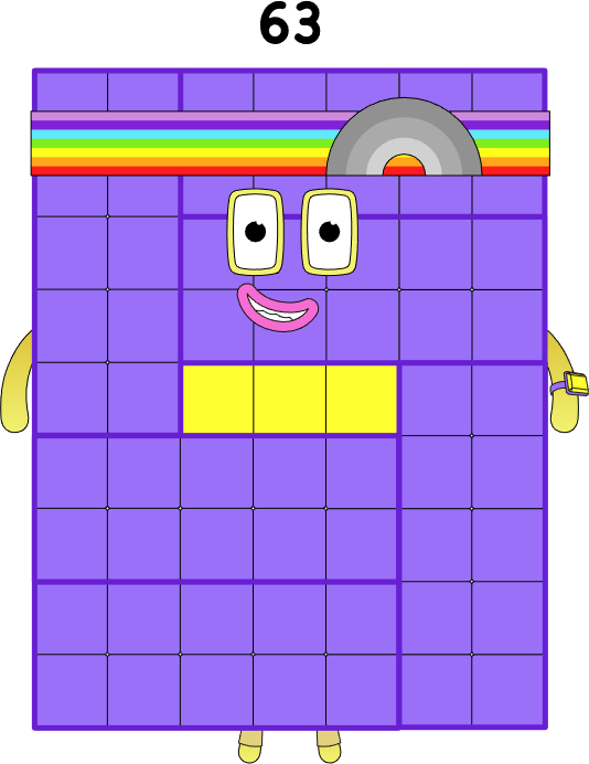Numberblocks 643 Numberblocks 63 blocks new for jeanpaul by JulianErber on DeviantArt