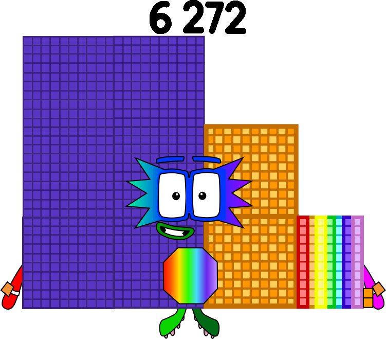 Numberblocks 252 Numberblocks 6272K blocks by JulianErber on DeviantArt
