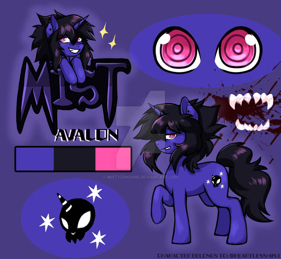 This is my Mist ref :D by Mistyizinsane on DeviantArt