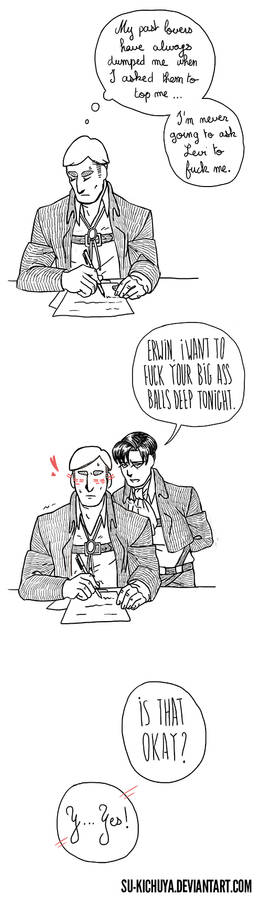 [Eruri] Erwin's thoughts