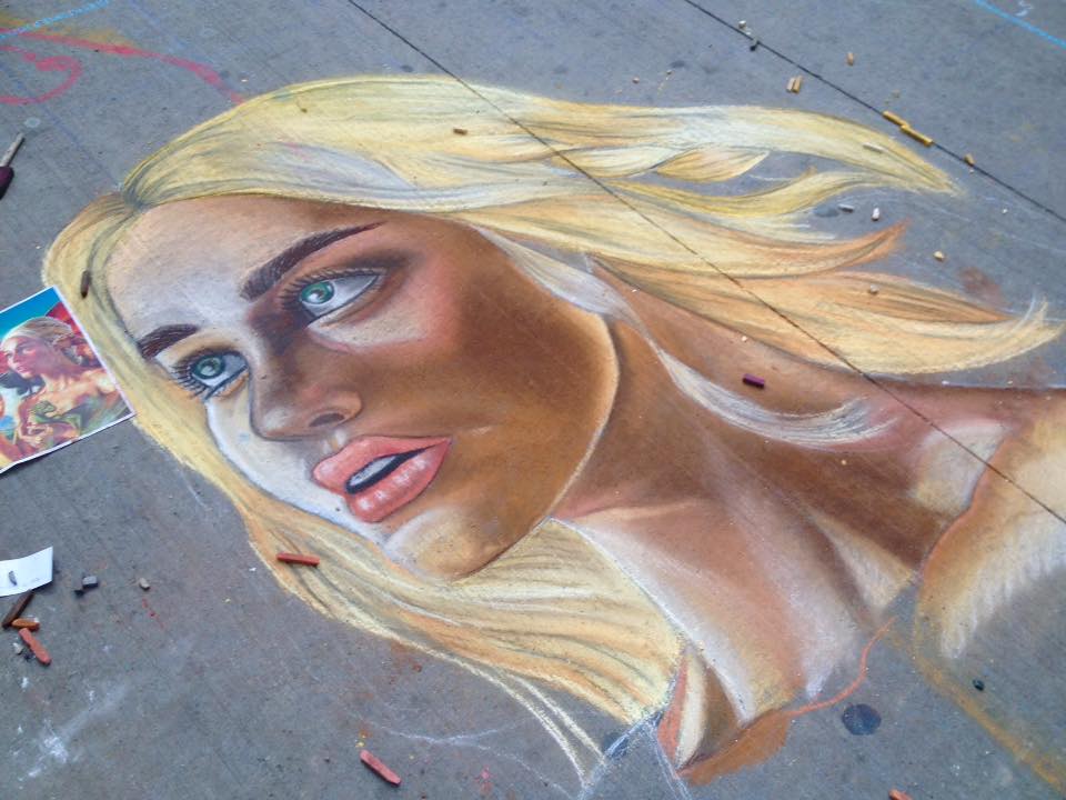 Khaleesi with Chalk