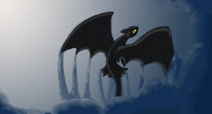 Anthro Toothless by BlueRavenfire on DeviantArt