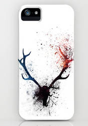 Galaxy Deer Iphone Case