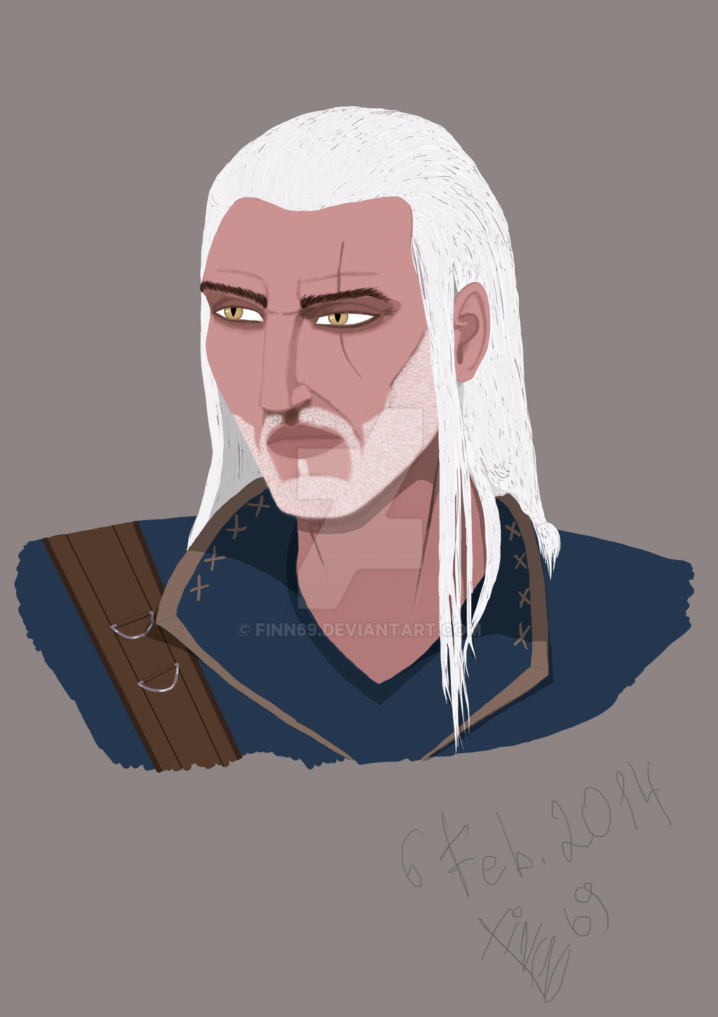 Geralt by Finn69 on DeviantArt