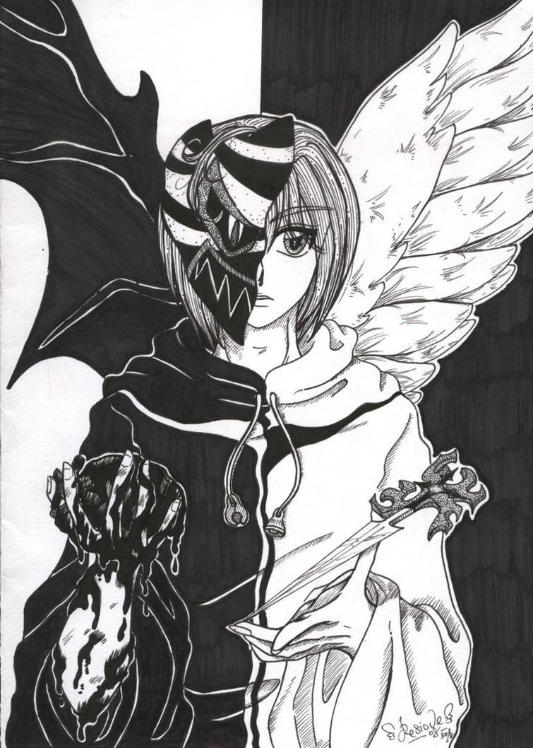 Kurapika Half Demon Half Angel By Resiove On Deviantart Kurapika Half Demon Half Angel By Resiove On Deviantart