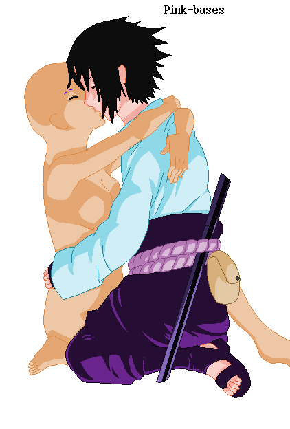 Sasuke X Oc kiss Base.