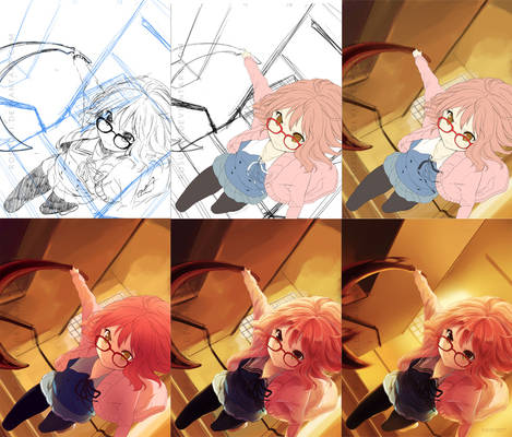 Progress Shot of Kuriyama Mirai