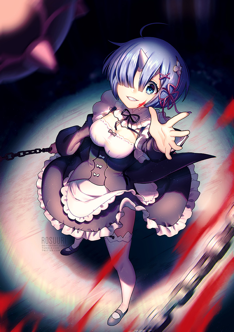 Rem By Rosuuri On Deviantart Rem By Rosuuri On Deviantart