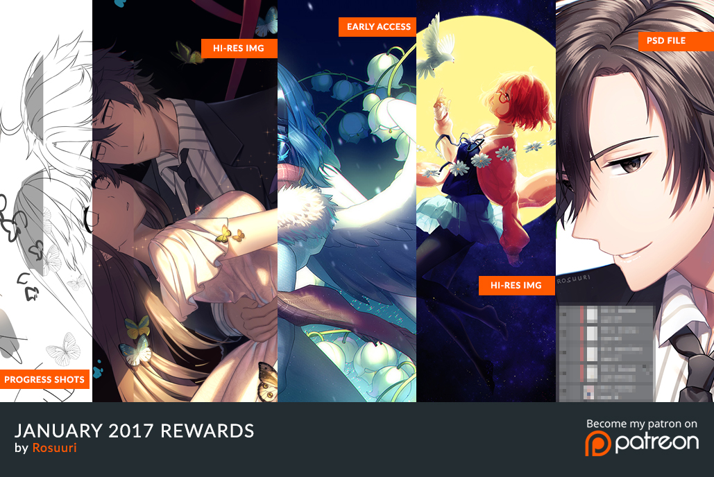 January 2017 Patreon Rewards