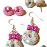 Winter Donut Earrings