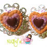 Heart Shaped Tarts - studs