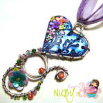 Blossomed Blue Heart by colourful-blossom