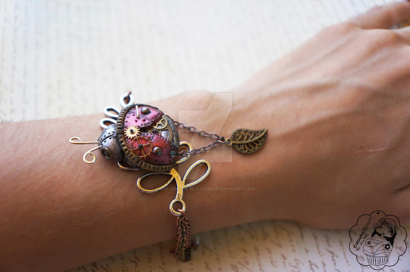 Clockwork Lady 2 - Bracelet by colourful-blossom on DeviantArt