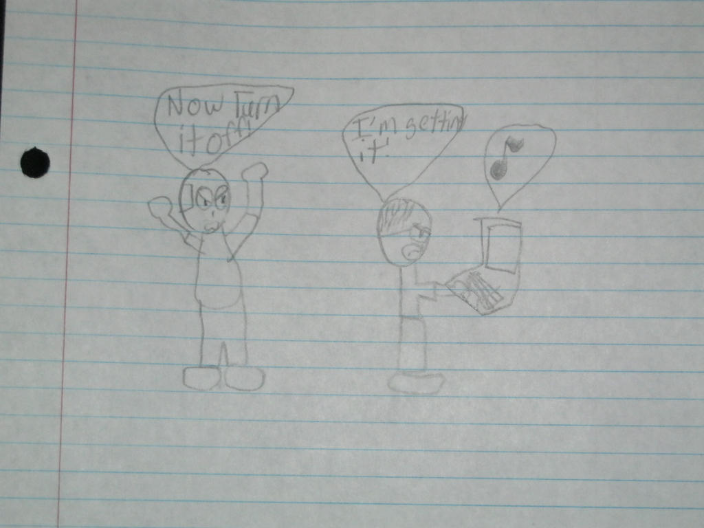 Turn off the music! by carmenramcat on DeviantArt