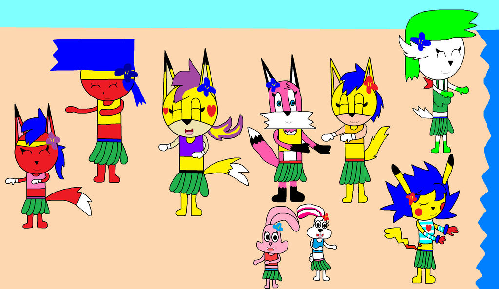 Hula Dancing by carmenramcat on DeviantArt