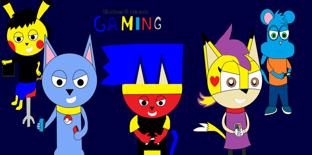 Shadow Friends' Names Shadow and Friends Gaming Title Screen by carmenramcat on DeviantArt