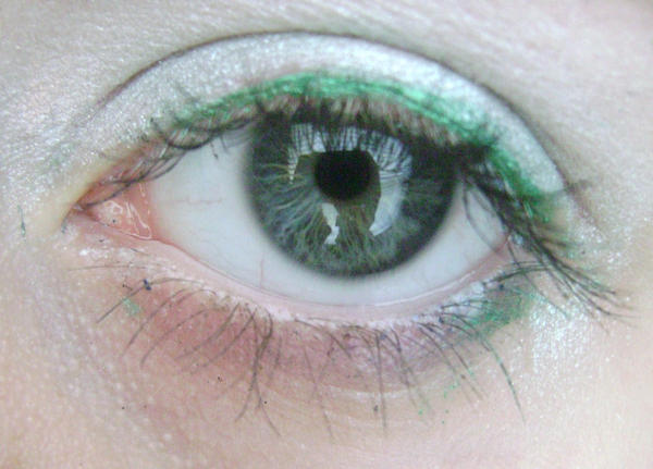 Green eye