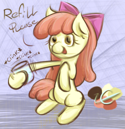 Apple Bloom needs a Refill