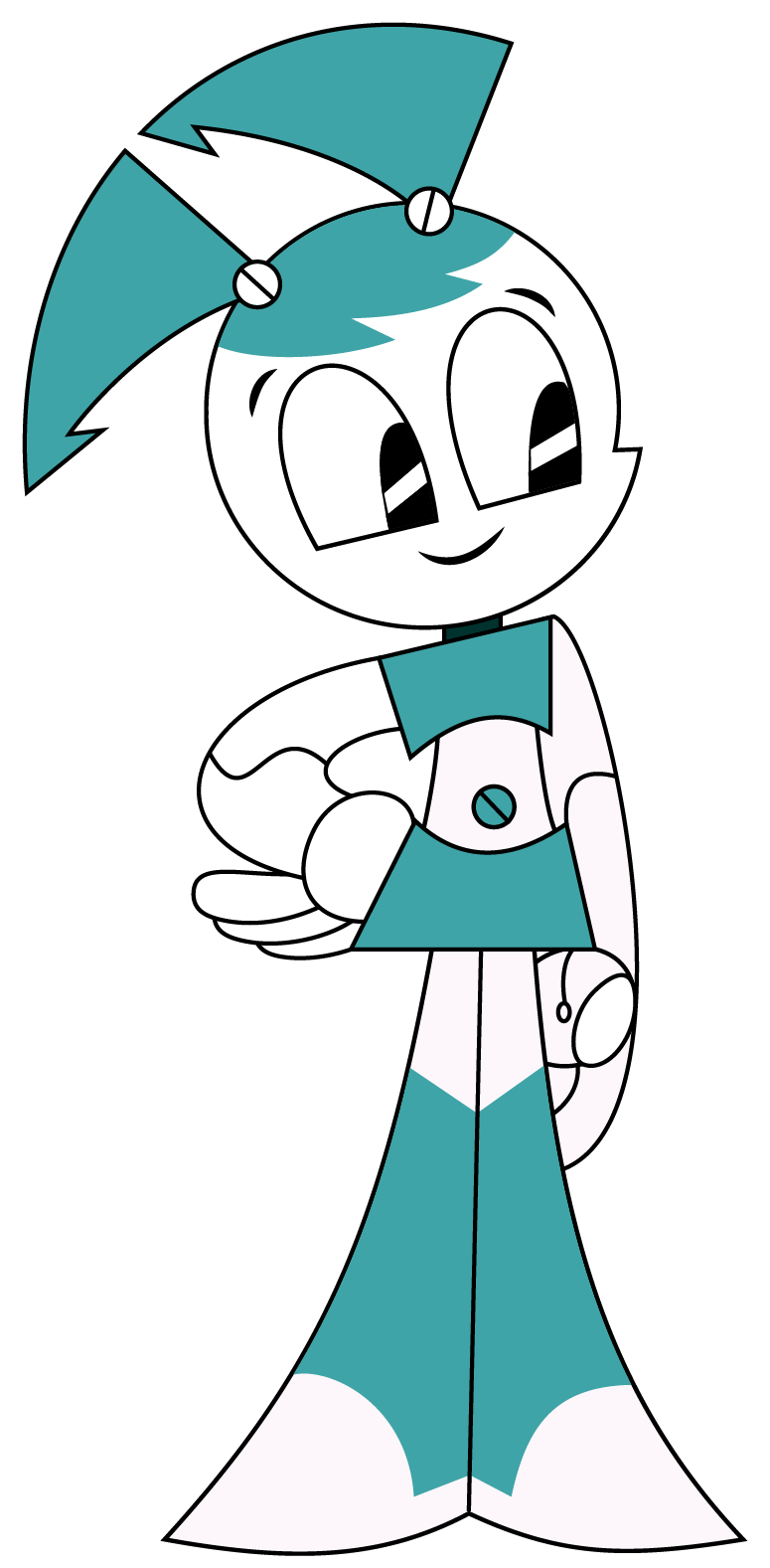 jenny #mlaatr #vector #xj9  - ̗ ̀My Life as a Teenage Robot ̖ ́