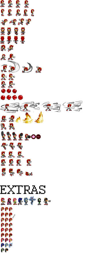 Mighty the Armadillo  Sprite Sheet 2.0